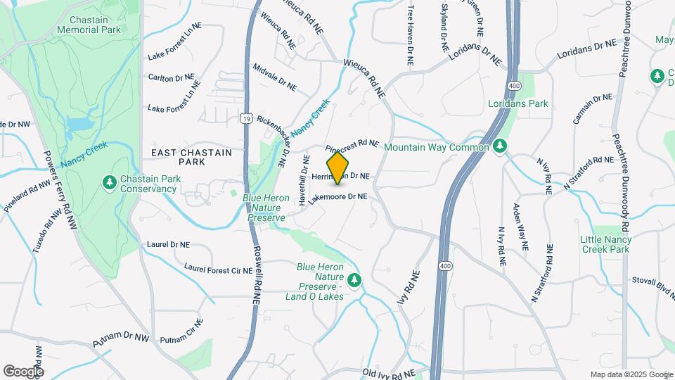 368 Lakemoore Dr NE Mapa y Detalles de la Ubicación