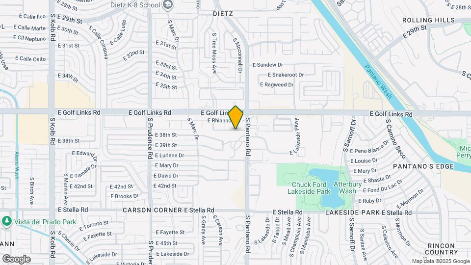 7852 E Rooner Dr Map and Location Details