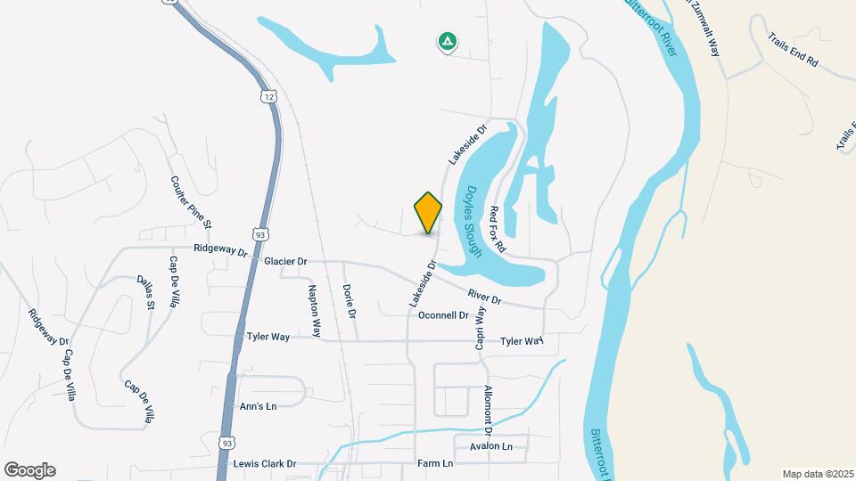 5449 Golf Dr Map and Location Details
