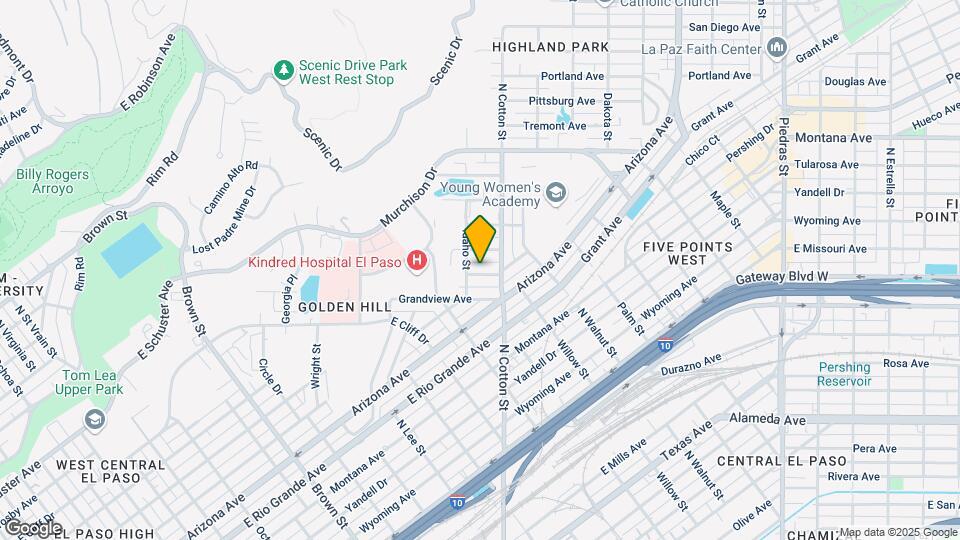 Highland Park Apartments Mapa y Detalles de la Ubicación
