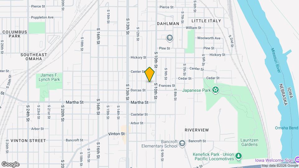 1941 S 11th St Map and Location Details