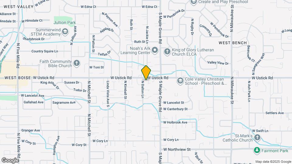9131 W Ustick Rd Map and Location Details