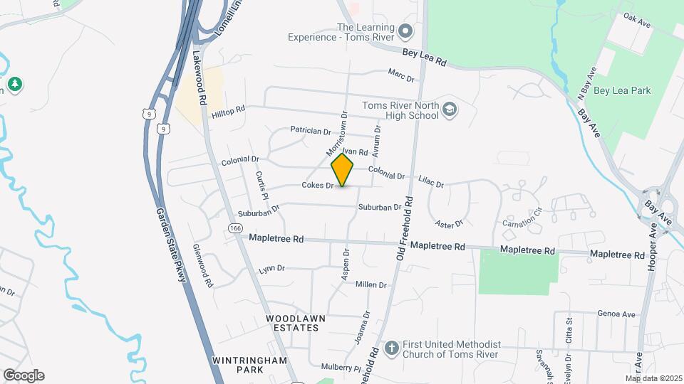 353 Cokes Dr Map and Location Details