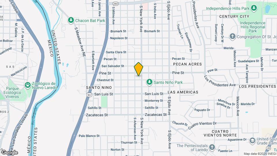 2816 Chestnut St Map and Location Details