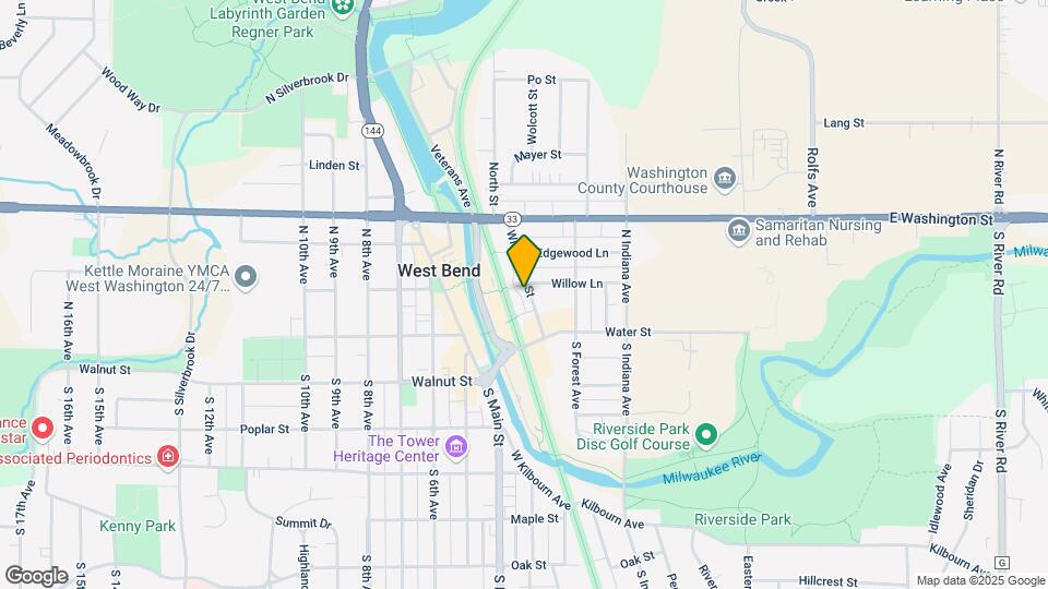 Riverbluff Townhomes Map and Location Details