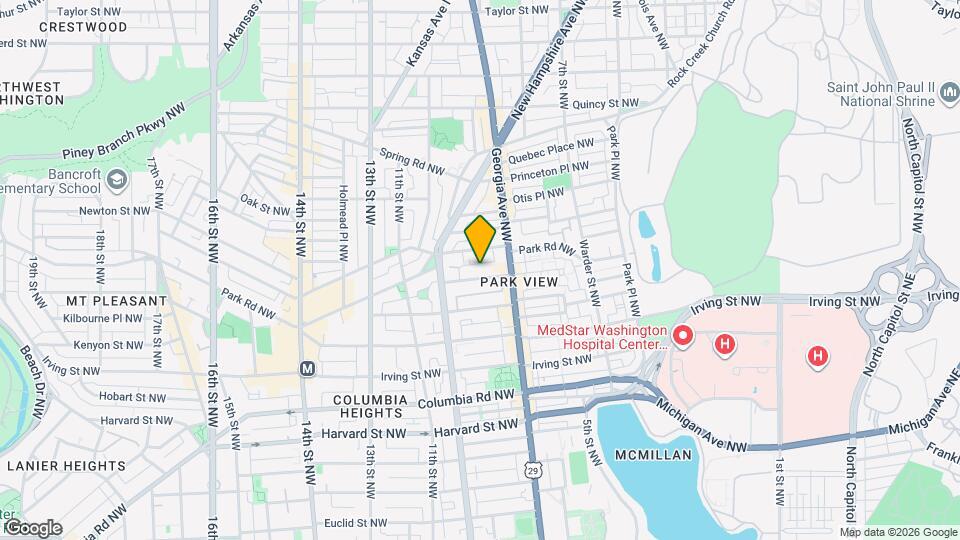 739 Morton St NW Map and Location Details