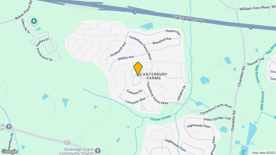 418 Brantley Cove Cir Map and Location Details