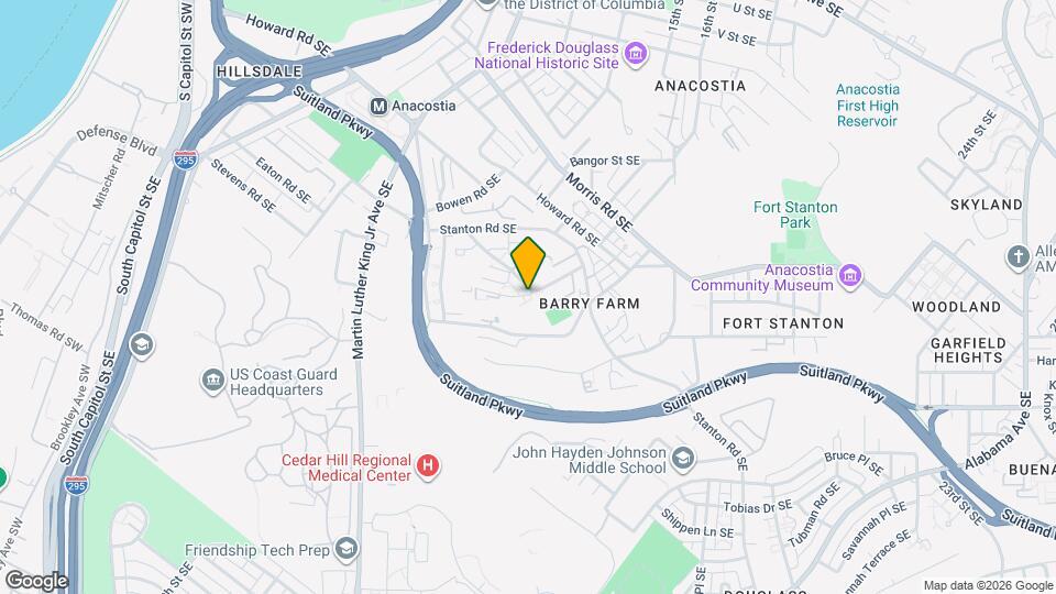 2603 Douglass Pl SE, Unit 402 Map and Location Details