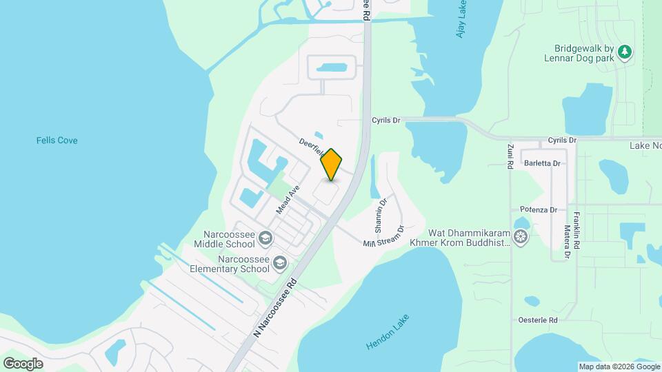 5270 Brydon Woods Cir Map and Location Details