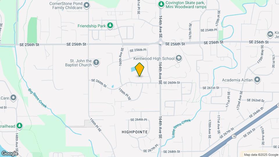 16125 SE 259th Ct Map and Location Details