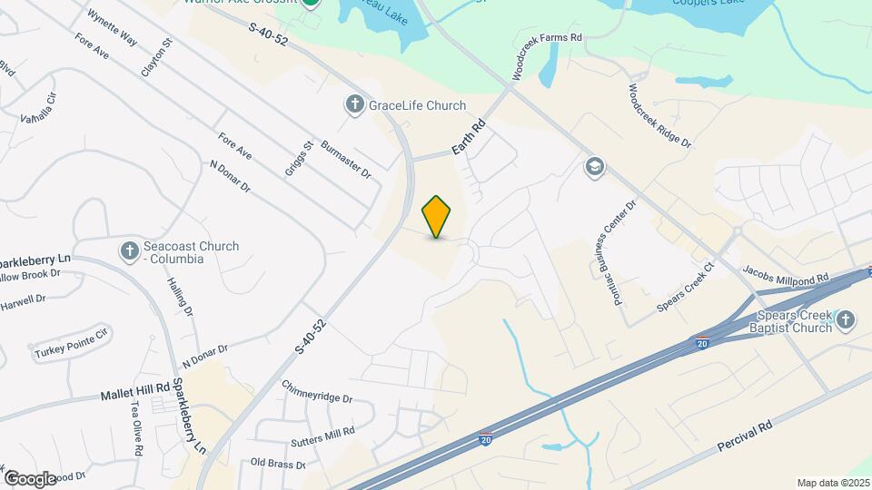 Colonel Bluffs Map and Location Details