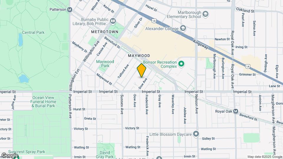 6707 Dow Av Map and Location Details