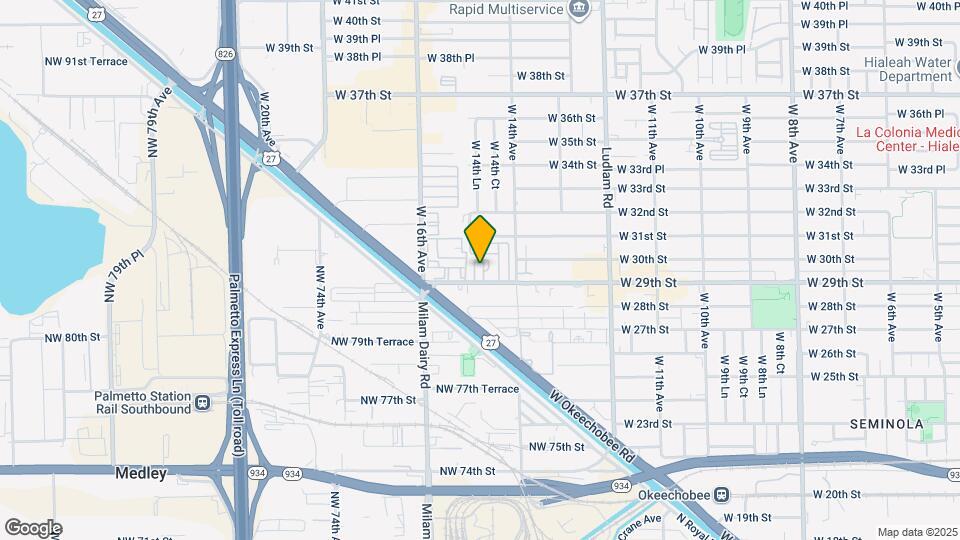 1451 W 29th St Map and Location Details
