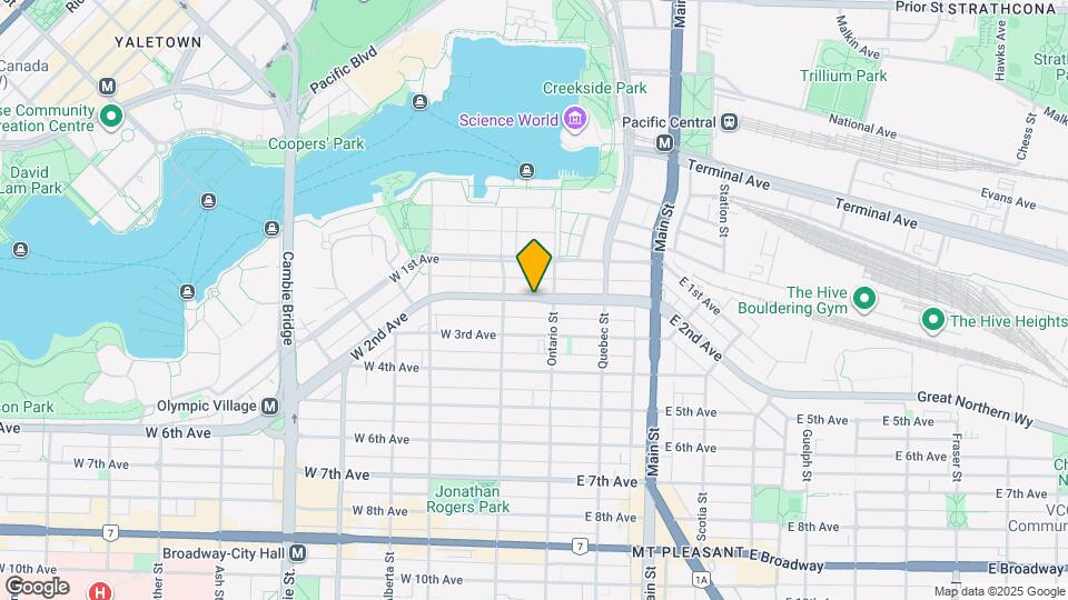 35 W 2nd Ave Map and Location Details