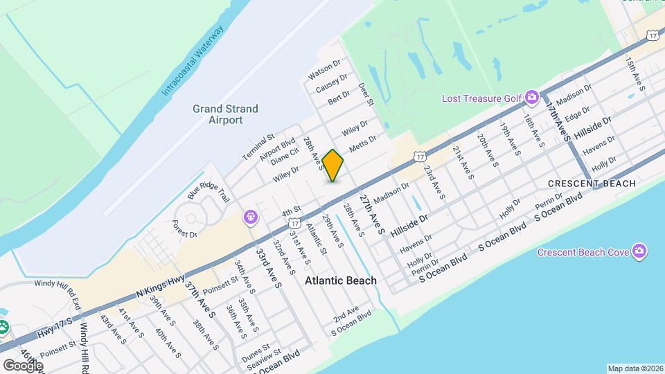 2803 Hilton Dr Map and Location Details