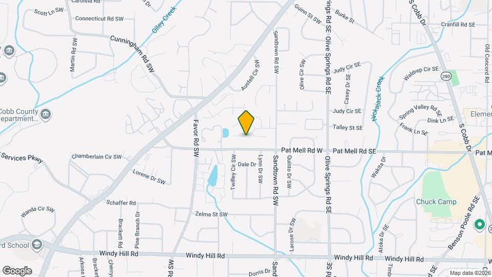 176 Summer Lake Dr SW Map and Location Details