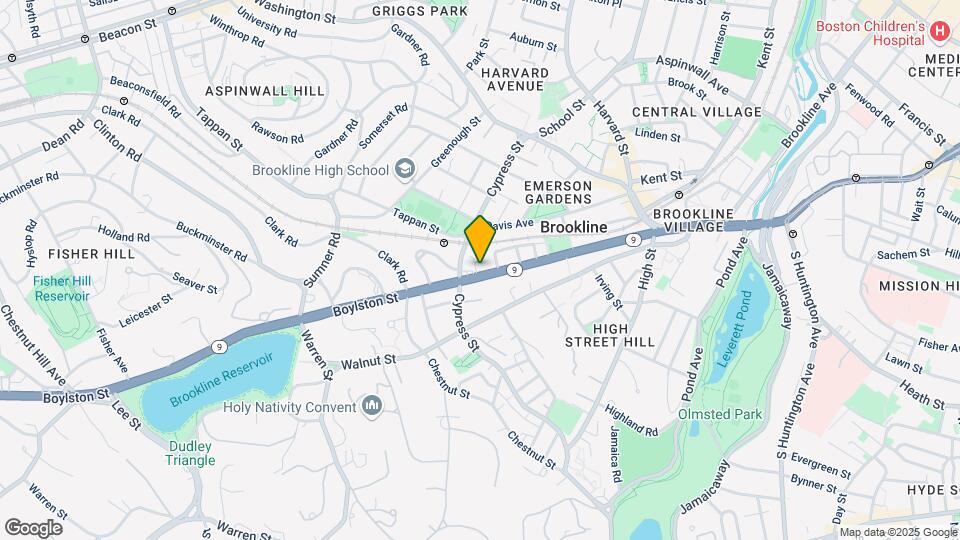 323 Boylston St, Unit 503 Map and Location Details
