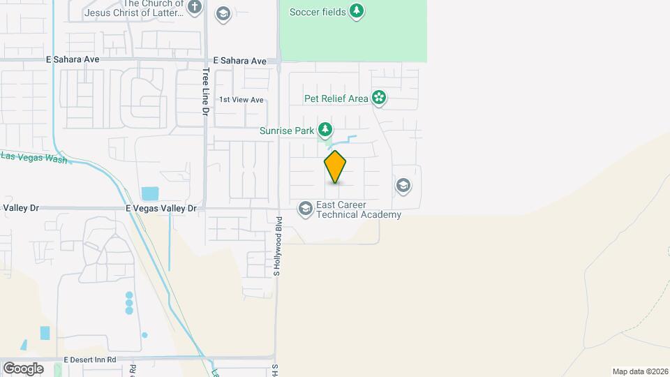 2845 Ascending Sun Ln Map and Location Details