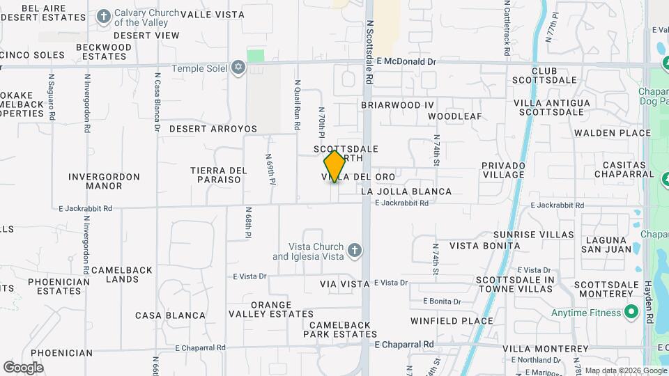 5526 N 71st St Map and Location Details