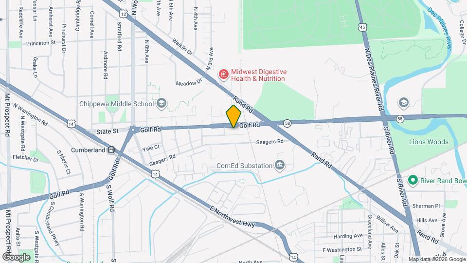 910 S Golf Cul De Sac St Map and Location Details