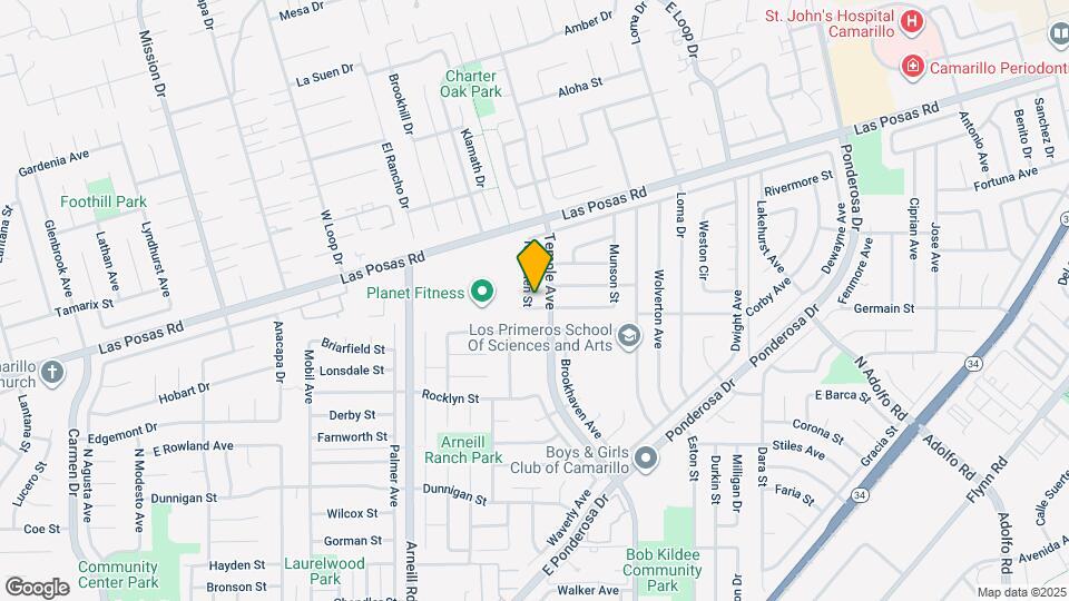 2675 Munson St Map and Location Details