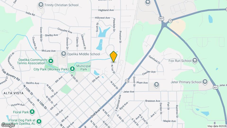 1013 N 1st St Map and Location Details