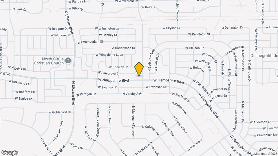 2019 W Hampshire Blvd Map and Location Details