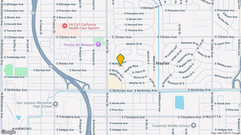 1945 Norris Dr W Map and Location Details