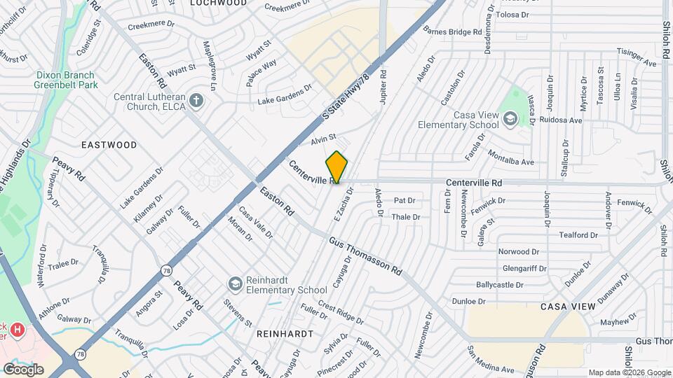 10838 Hermosa Dr Map and Location Details