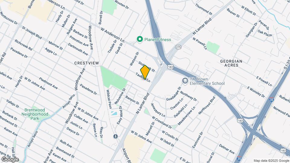 823 Taulbee Ln Mapa y Detalles de la Ubicación