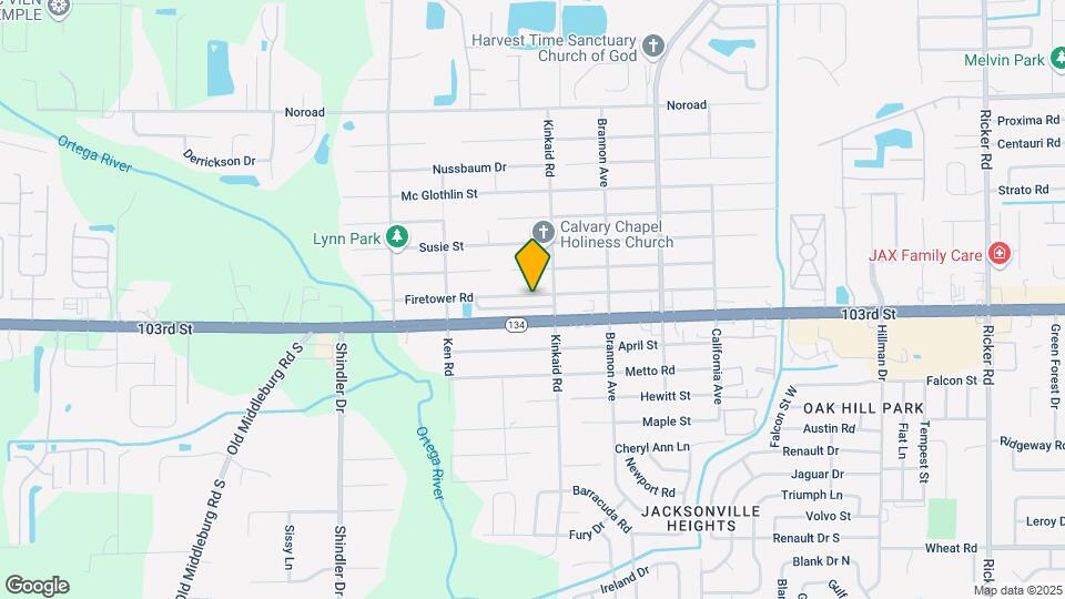 8431 McGirts Village Ln Map and Location Details