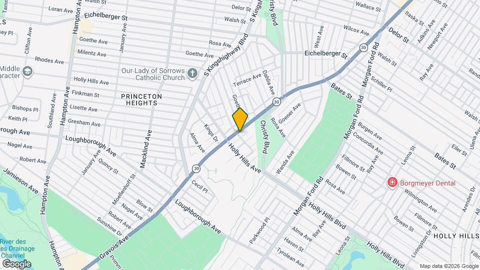 6244 Gravois Ave Map and Location Details