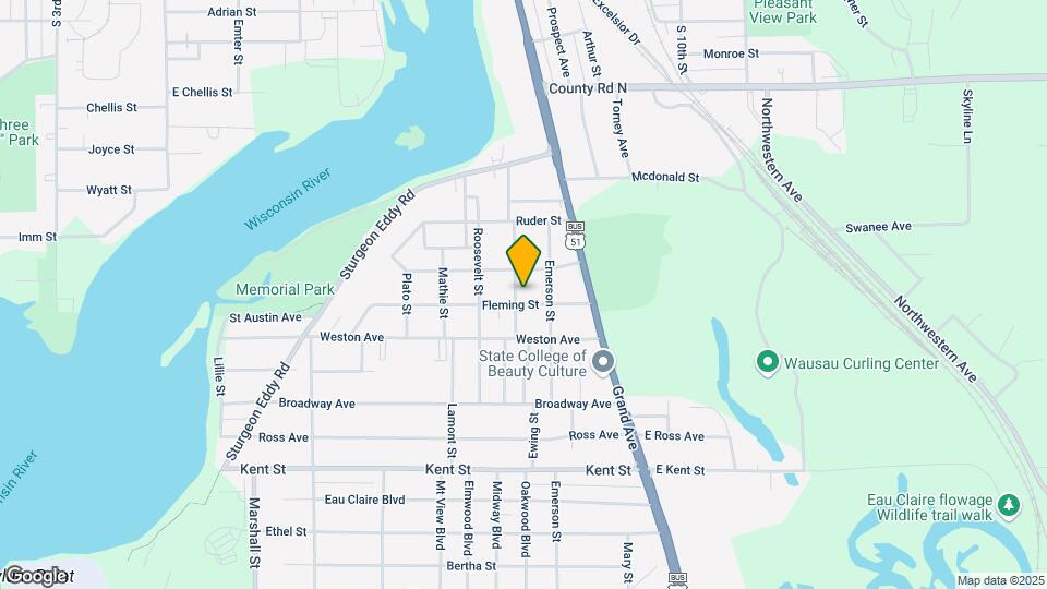 1715 Fairmount St Map and Location Details