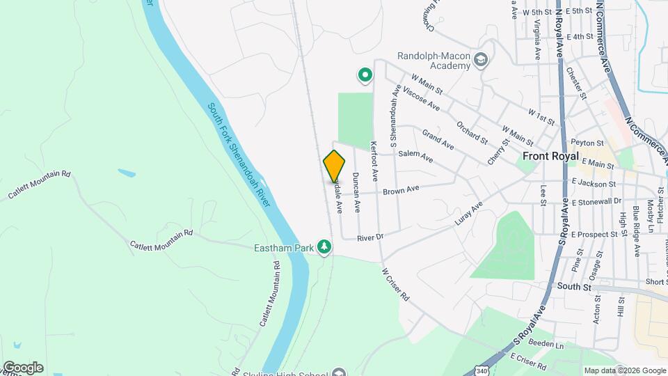 390 Cherrydale Ave Map and Location Details