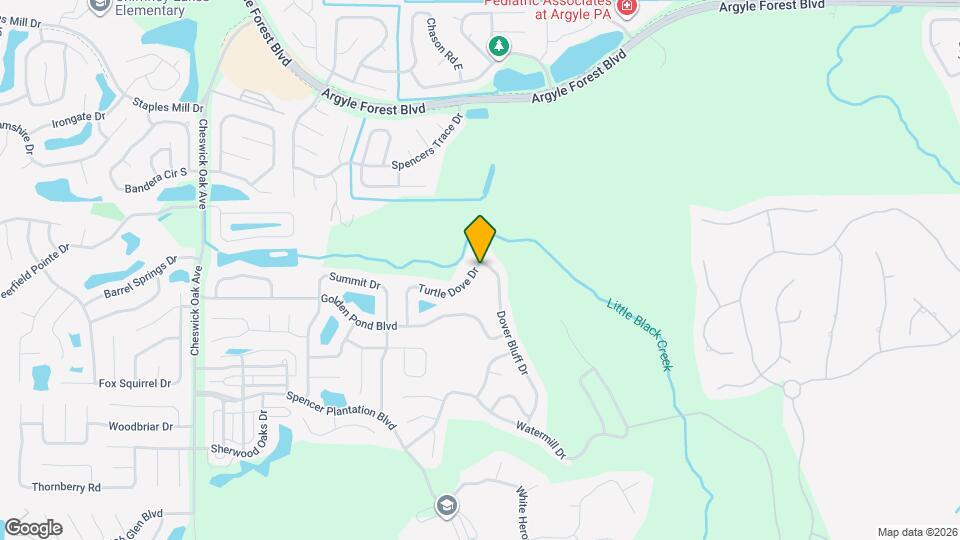 295 Turtle Dove Dr Mapa y Detalles de la Ubicación