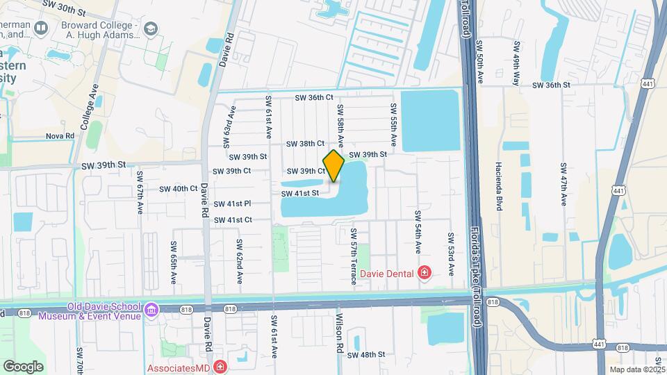 4040-4060 SW 58th Ter Mapa y Detalles de la Ubicación