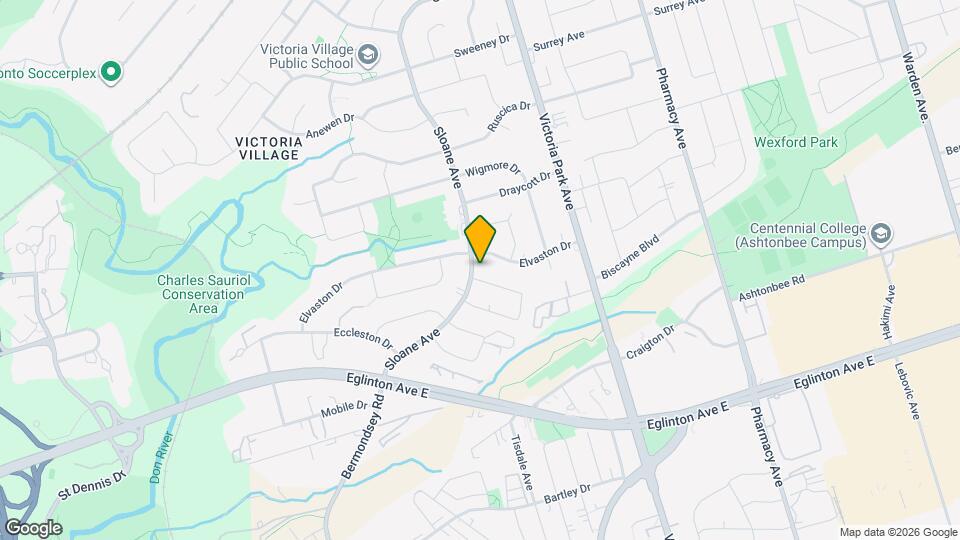 85 Sloane Ave Map and Location Details