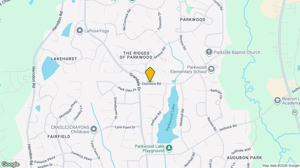 1315 Clermont Rd Map and Location Details