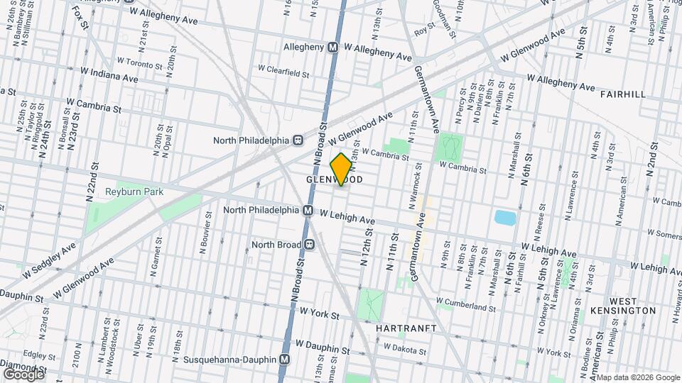 1312 W Seltzer St Map and Location Details