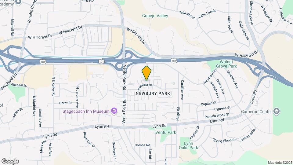 1283 Ramona Dr Map and Location Details
