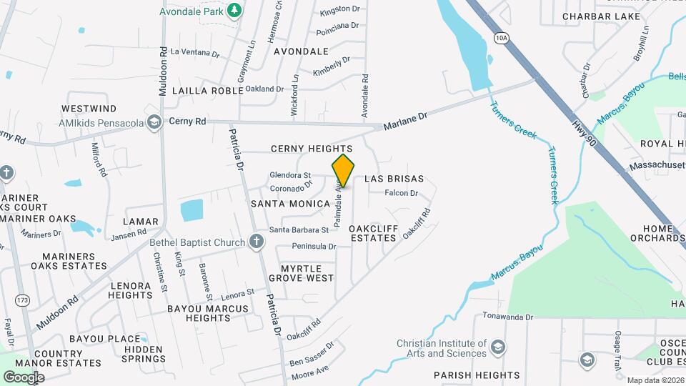 3230 Palmdale Ave Map and Location Details