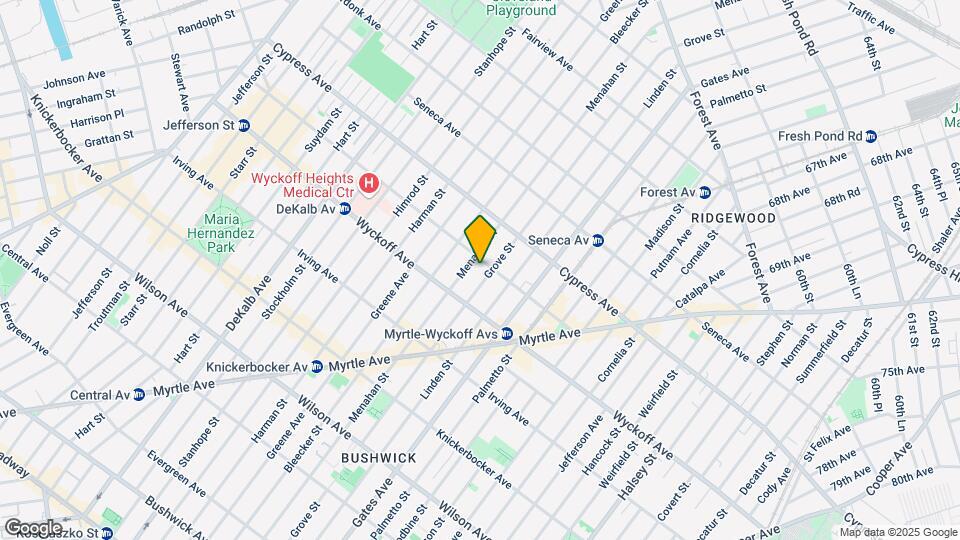 272 Saint Nicholas Ave Mapa y Detalles de la Ubicación
