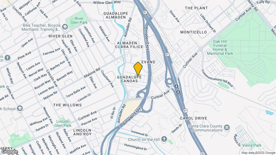River Glen Mobile Park Mapa y Detalles de la Ubicación