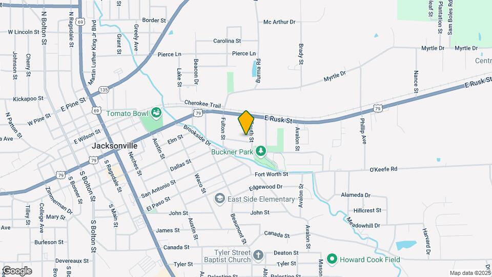 1032 San Saba St Map and Location Details