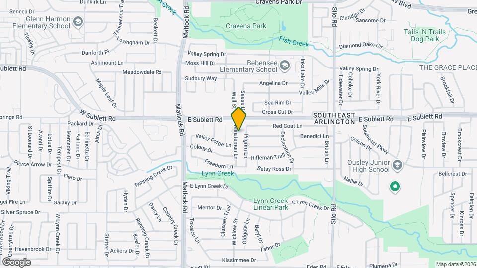 6211 Minuteman Ln Mapa y Detalles de la Ubicación