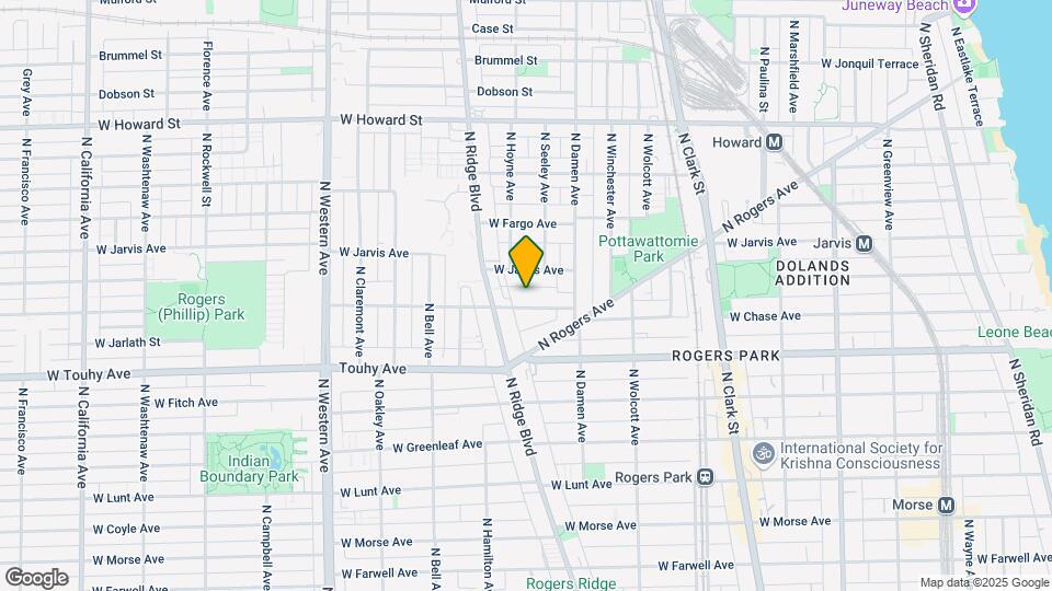 2048 W Chase Ave Mapa y Detalles de la Ubicación