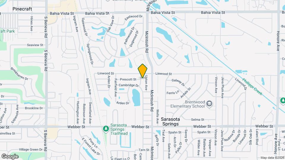 2101 Utica Dr Map and Location Details