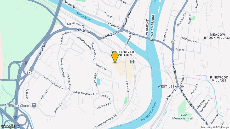 The Village at White River Junction Map and Location Details