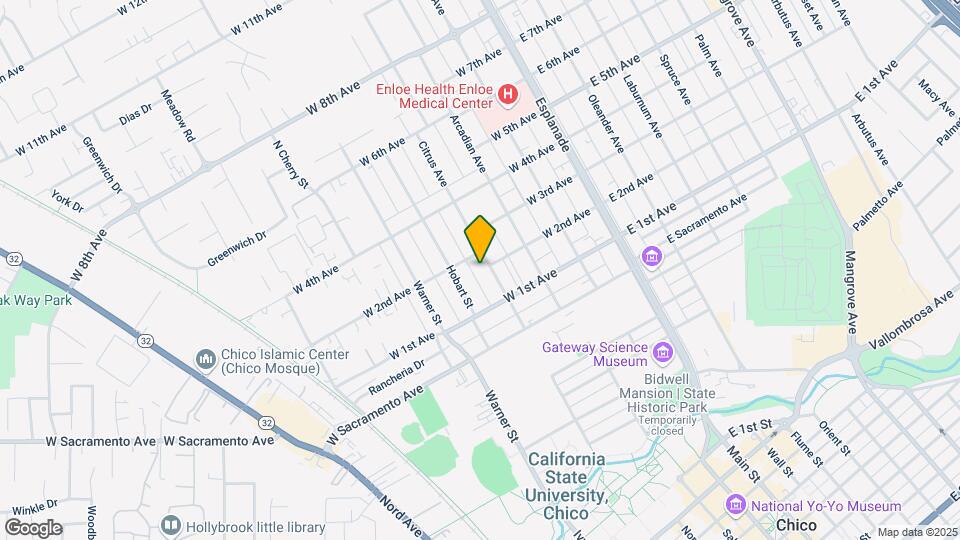 1173 Citrus Ave Mapa y Detalles de la Ubicación