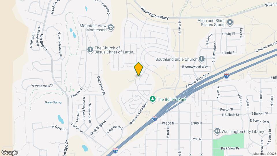 701 N Millcreek Springs Dr Map and Location Details